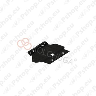 Kolchuga Steel Skid Plate Honda Fit III (USA) 2013- 1,5і (Engine, Gearbox Protection)